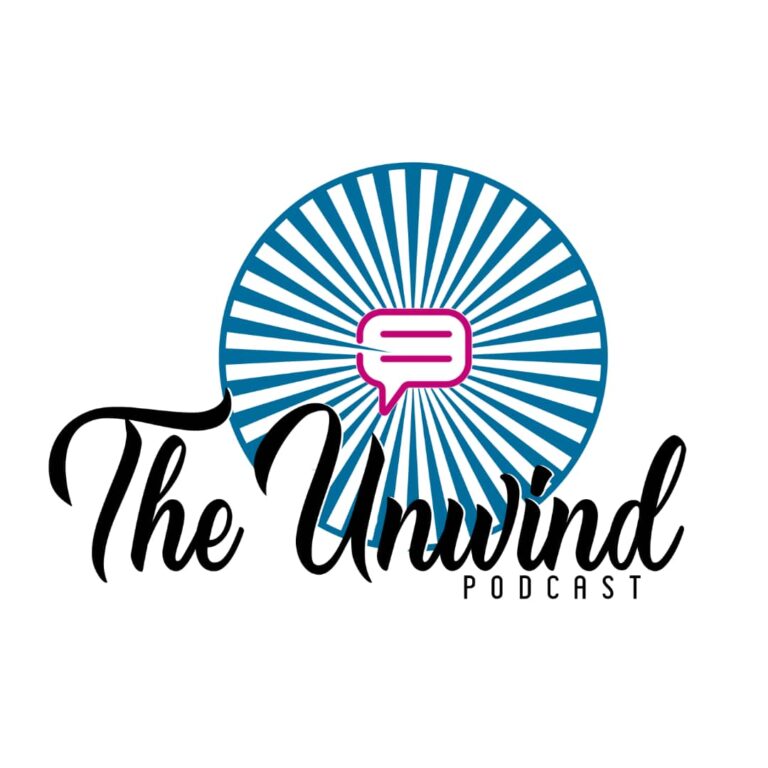 The Unwind Podcast logo design by Webgig Team