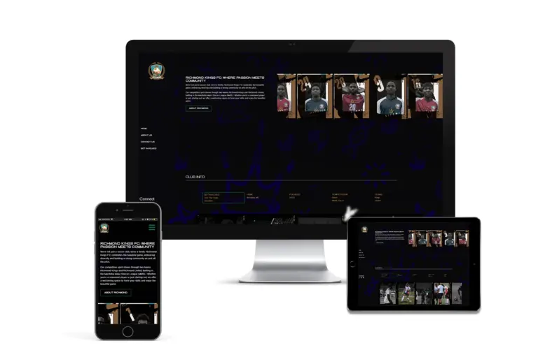 Richmond Football Club website design case study