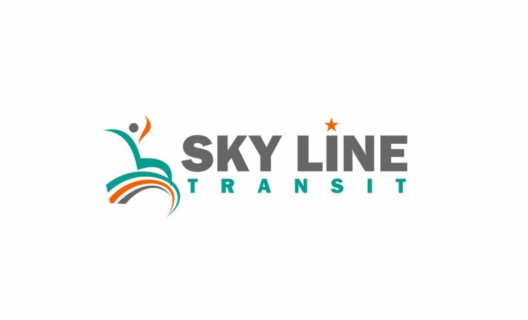 Sky Line Transit logo design by Webgig Team