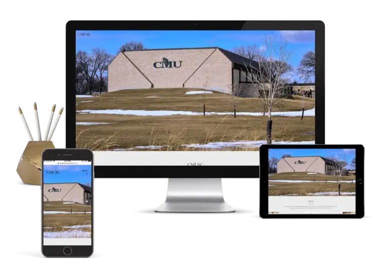 CMU Student Council WordPress website design