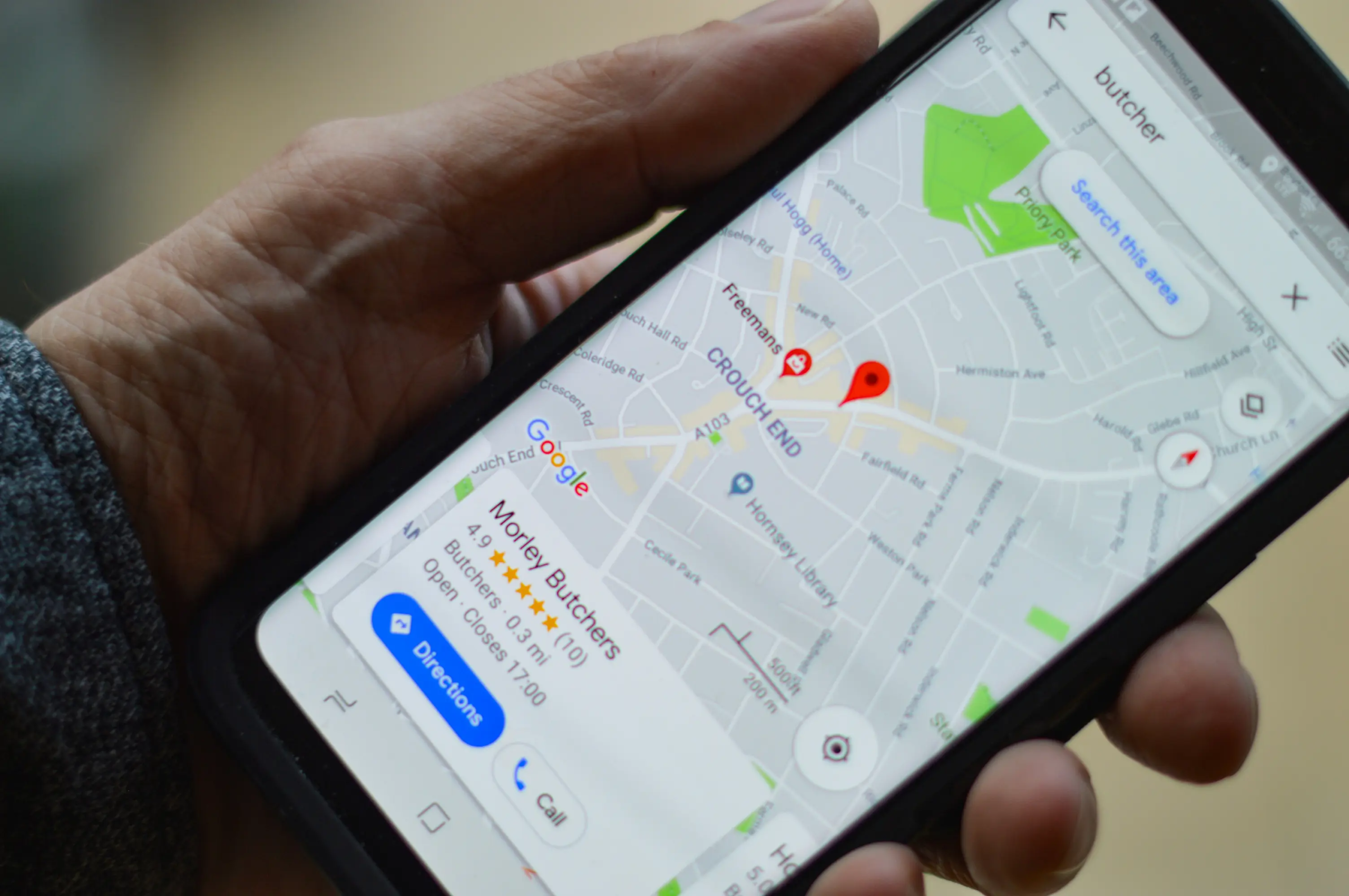 Local SEO Google Map Pack ranking illustration